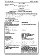 Giáo án điện tử Lớp 4 - Tuần 33 - Năm học 2014-2015 - Tòng Vinh Quang